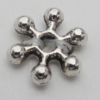 Bead Zinc Alloy Jewelry Findings Lead-free, 8mm Hole:1mm, Sold by Bag