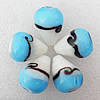 Lampwork Beads, Teardrop 18x22mm Hole:About 2mm, Sold by PC