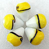 Lampwork Beads, Teardrop 18x22mm Hole:About 2mm, Sold by PC