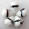 Lampwork Beads, Teardrop 18x22mm Hole:About 2mm, Sold by PC