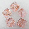 Gold Sand Lampwork Beads, Diamond 20x23mm Hole:About 2mm, Sold by PC