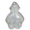 Transparent Acrylic Pendant, 48x30mm Hole:1mm Sold by Bag 