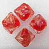 Gold Sand Lampwork Beads, Diamond 20x23mm Hole:About 2mm, Sold by PC