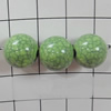 Solid Crackle Acrlylic Beads, Round 12mm, Hole:1.5mm, Sold by Bag