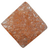 Crackle Acrlylic Beads, Diamond 30mm, Hole:2mm, Sold by Bag