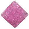 Crackle Acrlylic Beads, Diamond 30mm, Hole:2mm, Sold by Bag