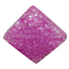 Crackle Acrlylic Beads, Diamond 30mm, Hole:2mm, Sold by Bag