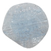 Crackle Acrlylic Beads, Twist Flat Round 35mm, Hole:2mm, Sold by Bag
