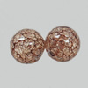 Crackle Acrlylic Beads, Round 16mm, Hole:2mm, Sold by Bag