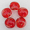 Luminous Lampwork Beads, Flat Round 20x10mm Hole:About 2mm, Sold by PC