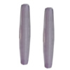 Transparent Acrylic Bead, Tube 24x5mm Hole:1mm Sold by Bag 