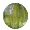 Transparent Acrylic Bead, Flacted Round 22mm Hole:5mm, Sold by Bag 