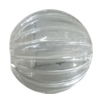 Transparent Acrylic Bead, 38mm, Sold by Bag 