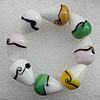 Lampwork Beads Bracelets, Bead Size: 20mm Length:7.0 Inch, Sold by Strand