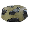CCB With Acrylic Beads, 43x33mm Hole:2mm, Sold by Bag