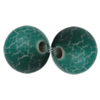 Crackle Acrlylic Beads, Round 6mm Hole:1.5mm, Sold by Bag