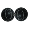 Crackle Acrlylic Beads, Round 12mm Hole:1.5mm, Sold by Bag