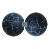 Crackle Acrlylic Beads, Round 14mm Hole:1.5mm, Sold by Bag