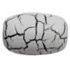 Crackle Acrlylic Beads, Column 22x15mm Hole:2.5mm, Sold by Bag