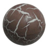 Crackle Acrlylic Beads, Round 20mm Hole:3.5mm, Sold by Bag