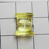 Transparent Acrylic Beads, Pillow 14x11mm Hole:1mm, Sold by Bag 
