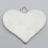 Pendant Zinc Alloy Jewelry Findings Lead-free, 20x23mm Hole:1.5mm, Sold by Bag