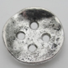 Bead Zinc Alloy Jewelry Findings Lead-free, 14mm Hole:1mm, Sold by Bag