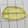 Transparent Acrylic Beads, Nugget 30x17mm Hole:1mm, Sold by Bag 