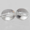 Transparent Acrylic Beads, Oval 10x8mm Hole:1mm, Sold by Bag 