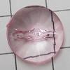 Transparent Acrylic Beads, Flat Round 12mm Hole:1mm, Sold by Bag 