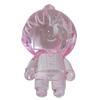 Transparent Acrylic Pendant, Children 58x33mm Hole:4mm, Sold by Bag 