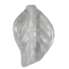 Transparent Acrylic Pendant, Leaf 12x8mm Hole:1.5mm Sold by Bag 