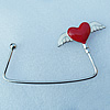 Zinc Alloy Purse Hanger, Lead-free, 57x19mm, Sold by PC