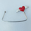 Zinc Alloy Purse Hanger, Lead-free, 57x22mm, Sold by PC