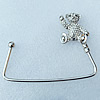 Zinc Alloy Purse Hanger, Lead-free, 37x30mm, Sold by PC