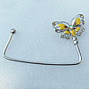 Zinc Alloy Purse Hanger, Lead-free, 44x28mm, Sold by PC