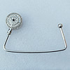 Zinc Alloy Purse Hanger, Lead-free, 28mm, Sold by PC