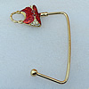 Zinc Alloy Purse Hanger, Lead-free, 37x35mm, Sold by PC