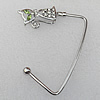 Zinc Alloy Purse Hanger, Lead-free, 43x25mm, Sold by PC