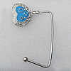 Zinc Alloy Purse Hanger, Lead-free, 40x33mm, Sold by PC