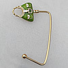 Zinc Alloy Purse Hanger, Lead-free, 38x36mm, Sold by PC