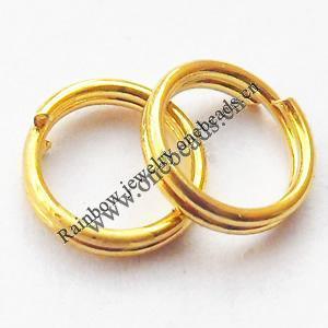 Iron Jumprings Pb-free Double Ring 16x1.4mm Sold by KG