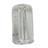 Transparent Acrylic Bead, Column 16x9mm Hole:2.5mm, Sold by Bag 