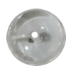 Transparent Acrylic Bead, 10x4mm Hole:1.5mm, Sold by Bag 