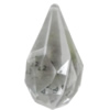 Transparent Acrylic Bead, 48x22mm Hole:2mm, Sold by Bag 