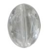 Transparent Acrylic Bead, 17x13mm Hole:2mm, Sold by Bag 