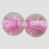 Acrylic Beads, Round 6mm Hole:2mm, Sold by Bag