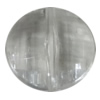 Transparent Acrylic Bead, Flat Round 19mm Hole:2mm, Sold by Bag 
