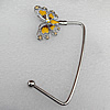 Zinc Alloy Purse Hanger, Lead-free, 44x28mm, Sold by PC