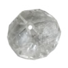 Transparent Acrylic Bead, 12x8mm Hole:1.5mm, Sold by Bag 
